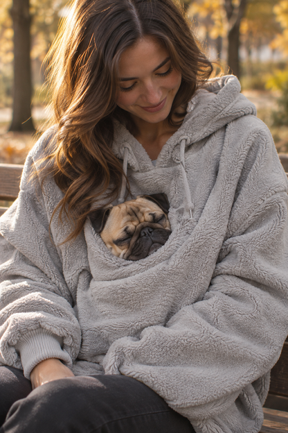 Hoodie para llevar mascotas