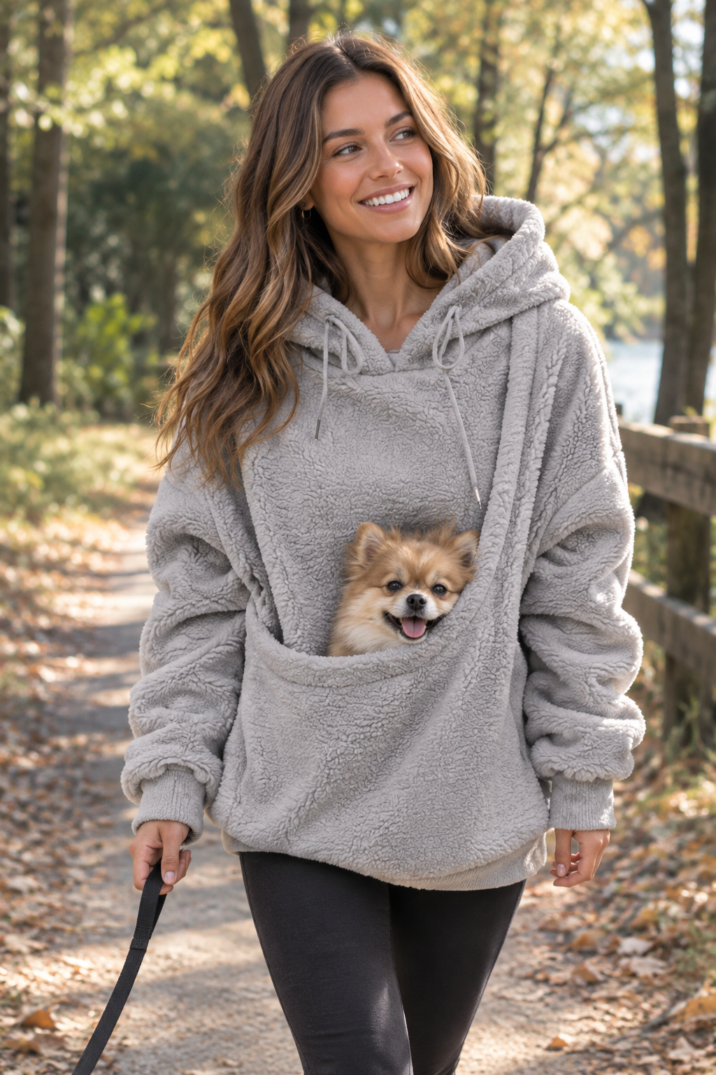 Hoodie para llevar mascotas