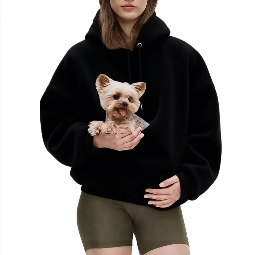 Hoodie para llevar mascotas